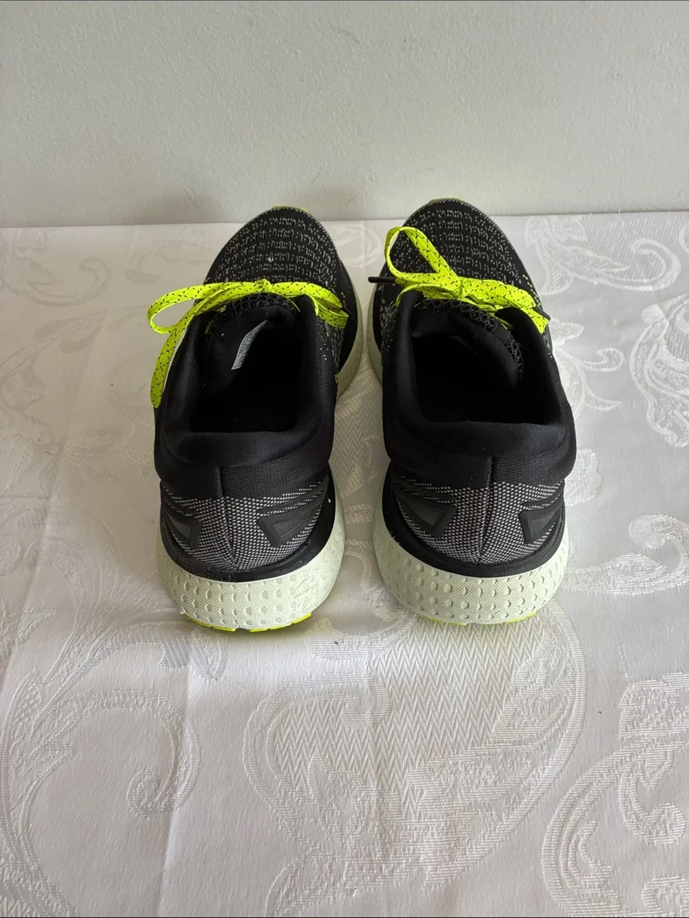 Brooks Black and Neon Yellow Women’s  Running Shoes